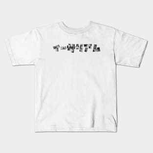 Kanji Triangle Gray Japanese Ethereum Blockchain Bitcoin Cryptocurrency Kids T-Shirt